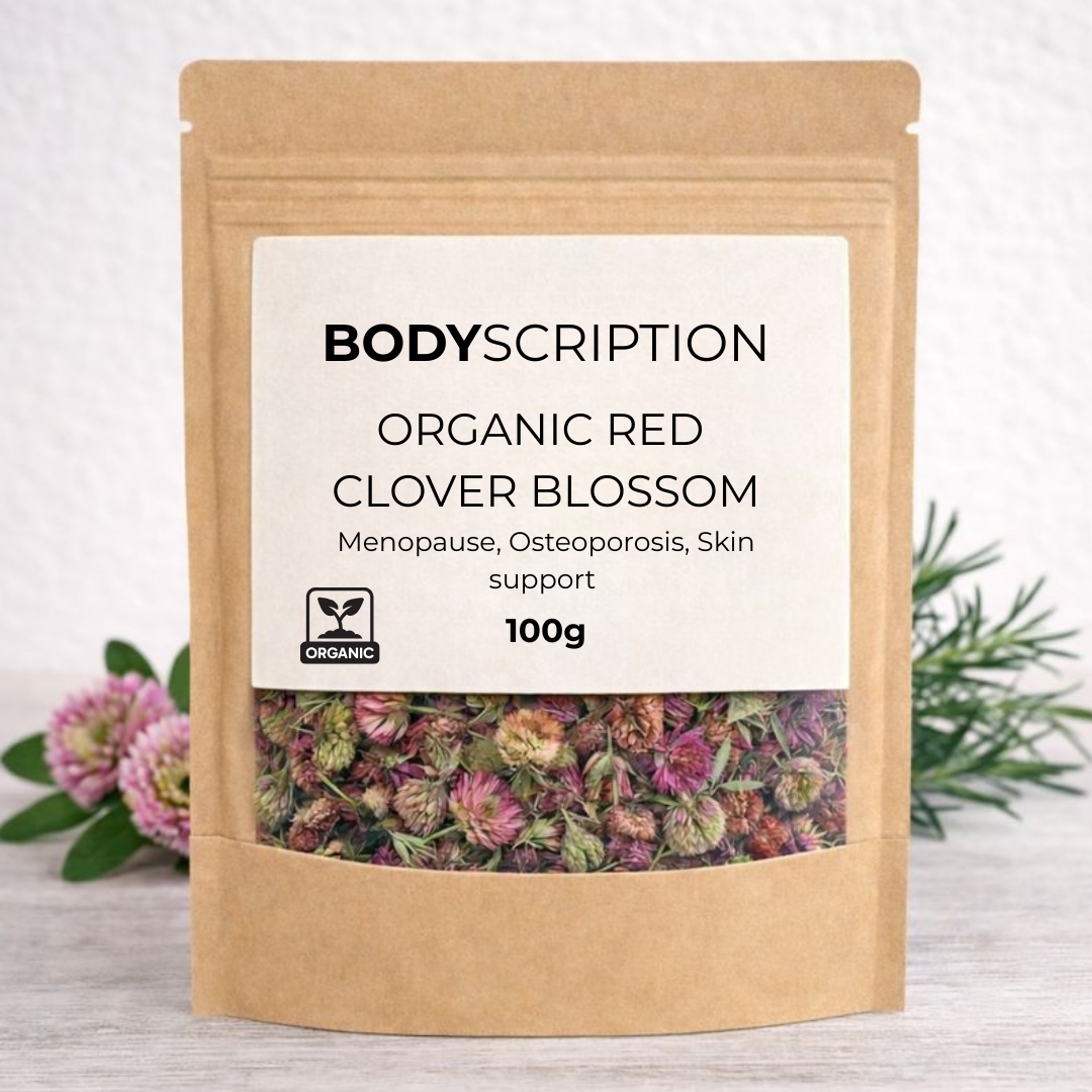 Organic Red Clover -Hormonal, menopause and skin support
