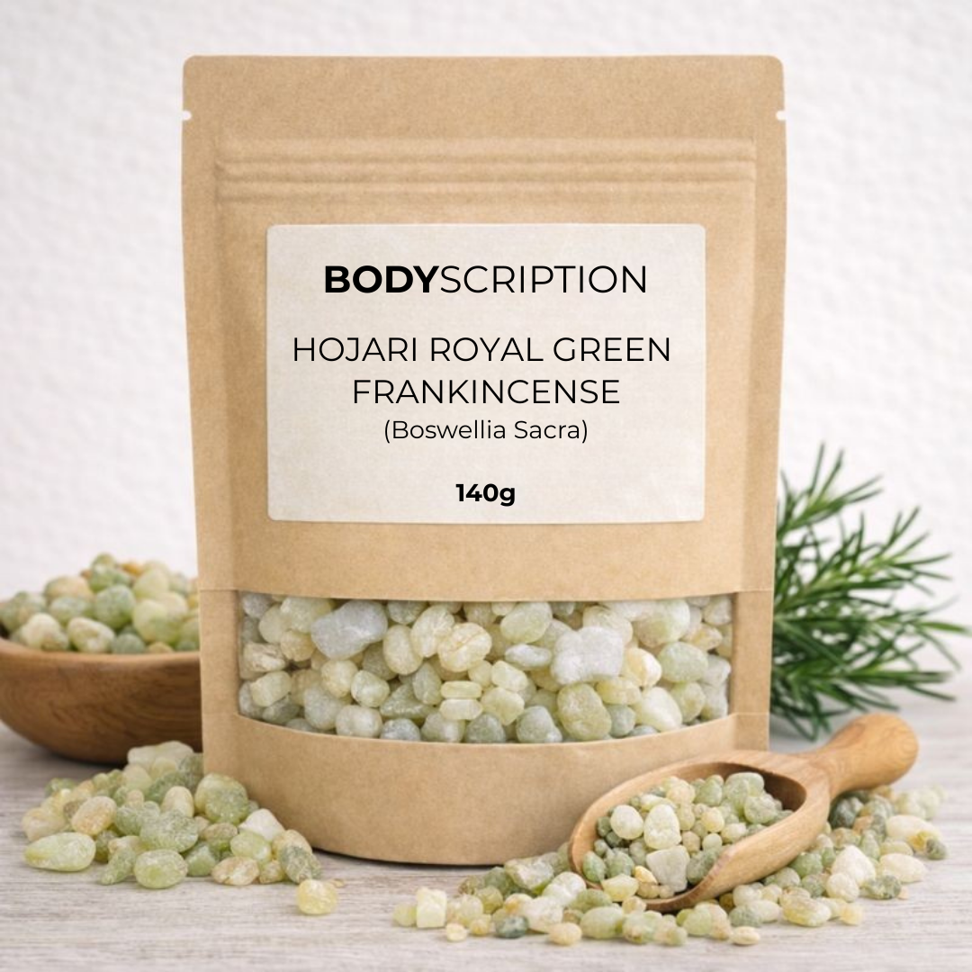 Pure Omani Royal Green Hojari Frankincense - Boswellia Sacra 140grams