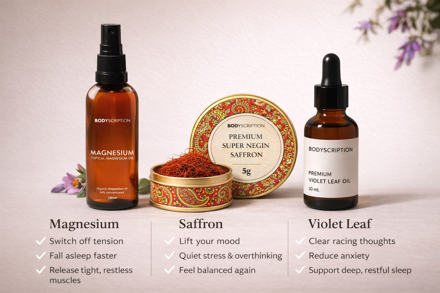 Nervous System Reset Bundle- Calm your mind. Sleep deeper. Regulate your mood & nervous system.