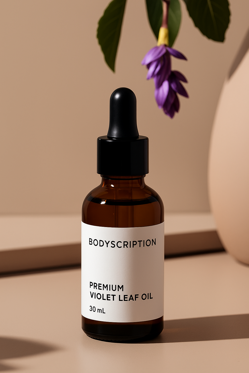 Violet Leaf Oil - Calm Your Mind, stop running thoughts, Ease Anxiety, Sleep Deeply with Nature’s Green Remedy
