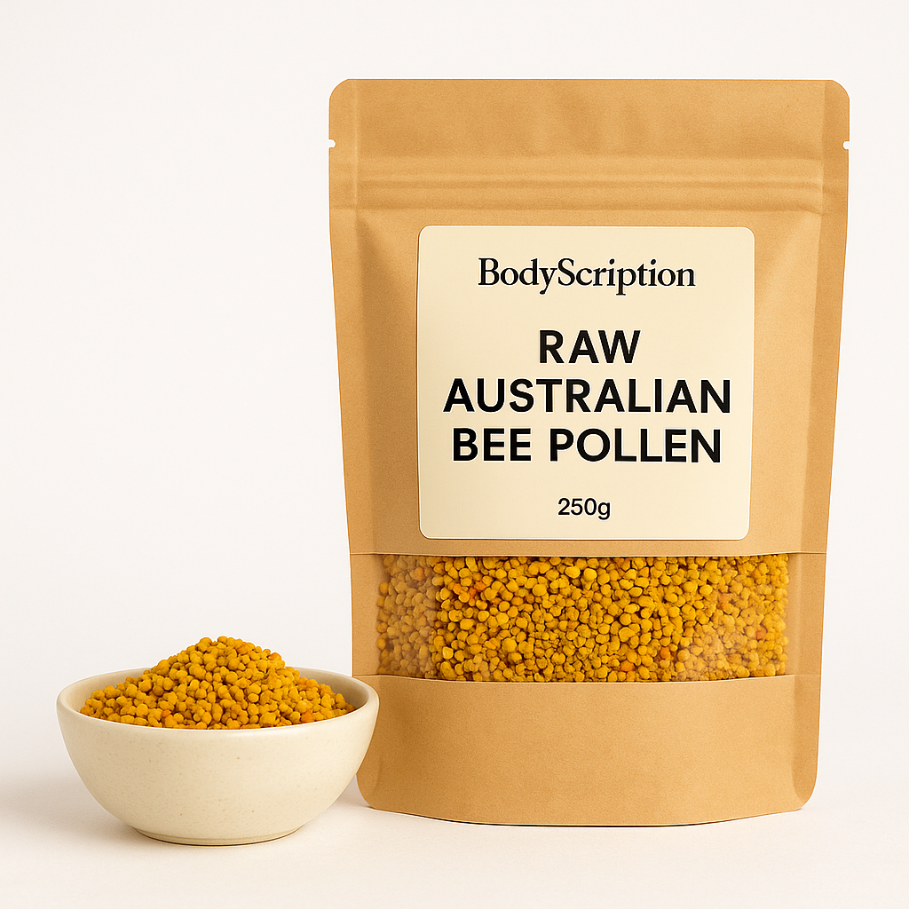 Australian Premium Raw Bee Pollen for nutrition, energy, fertility