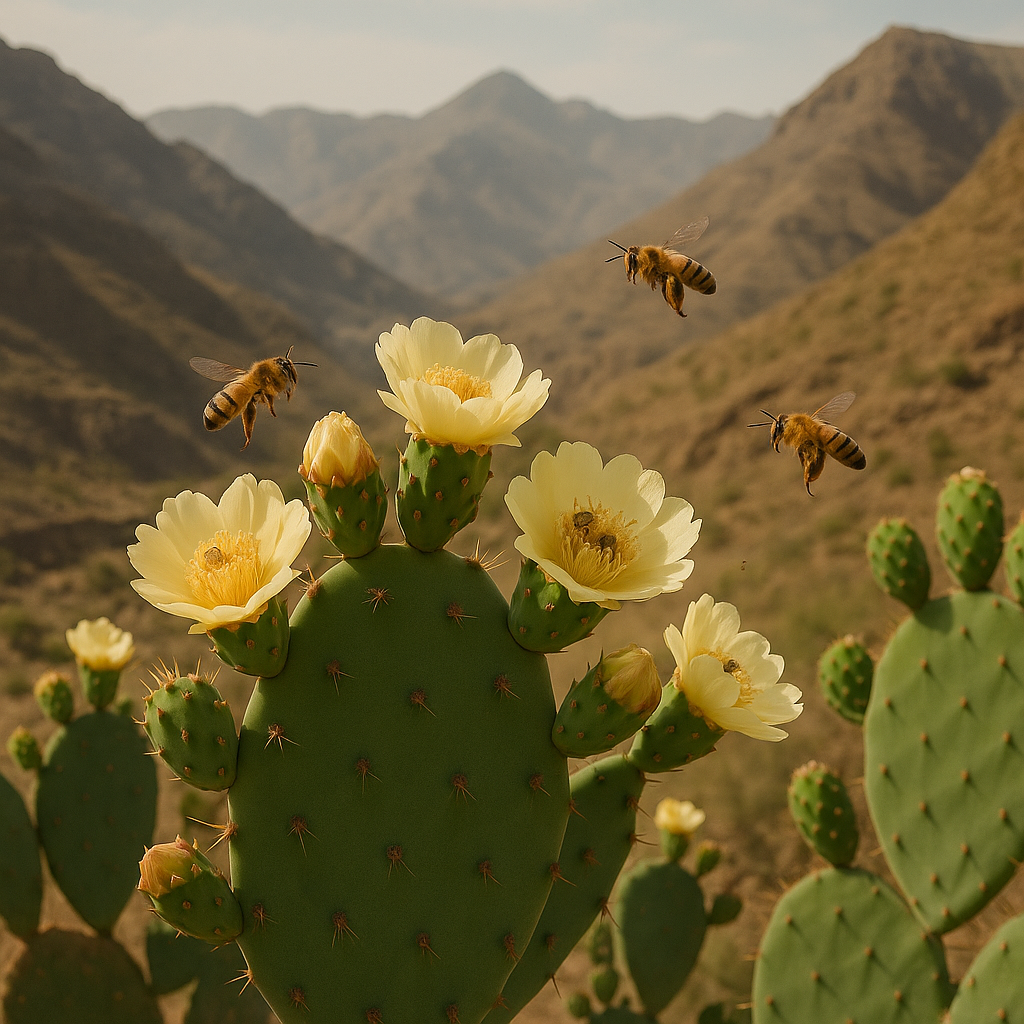 Yemeni Mountain Spicy Cactus Healing Honey – Respiratory Health, Warming. Raw. Deeply Restorative.