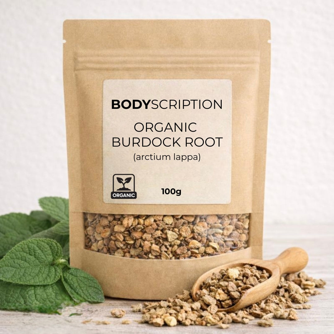 Organic Burdock root, blood purifier, eczema & psoriasis 100g