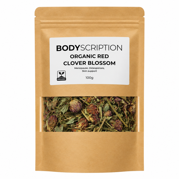 Organic Red Clover for hormonal, menopause and skin support