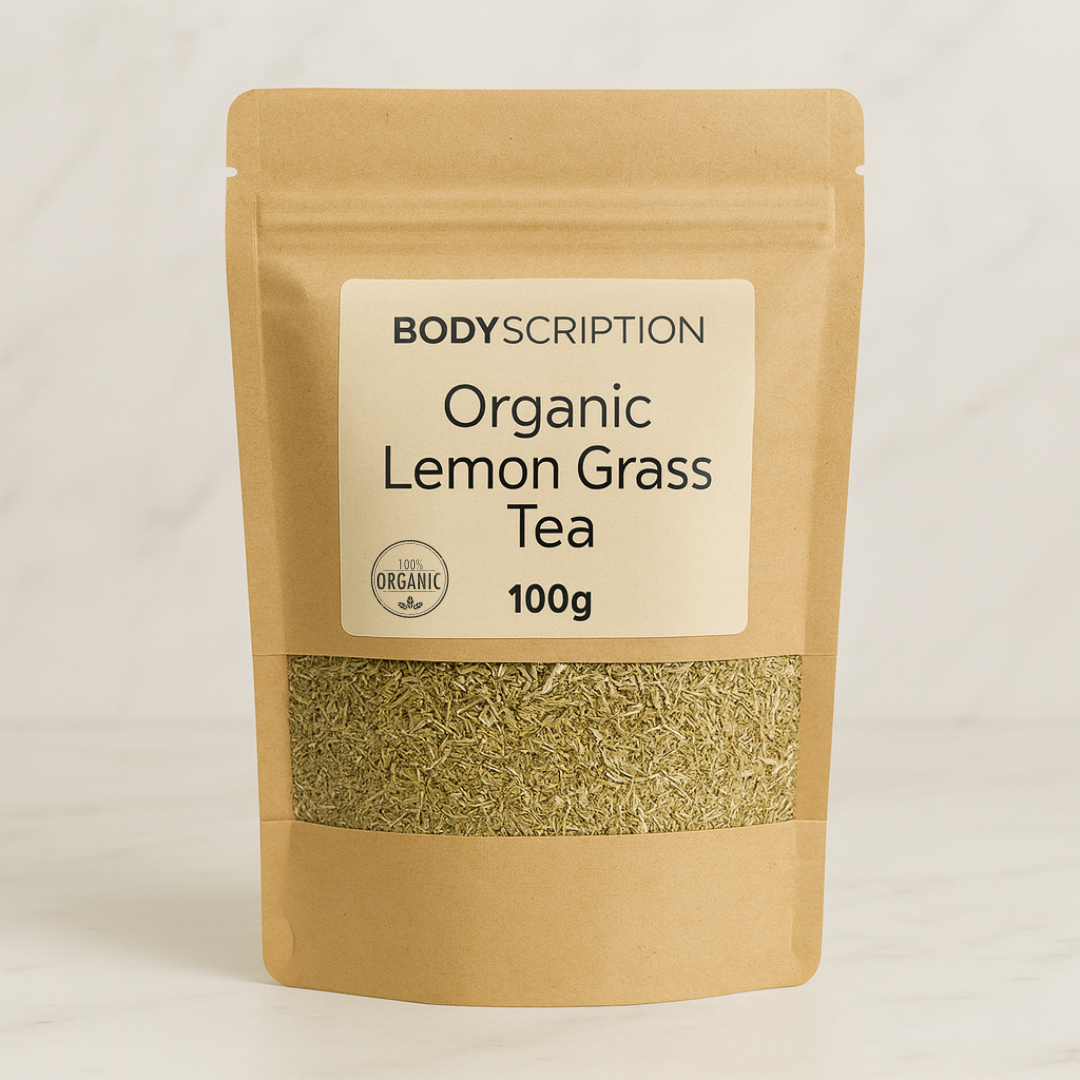 Organic Lemongrass tea – 100g | Natural Support for Urinary Flow, Bloating, and Liver Health,
