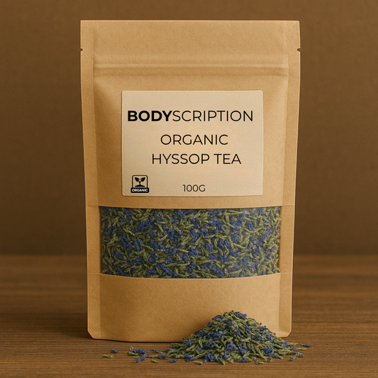 Organic Hyssop Tea – Respiratory, Lung Cleanse & Cough Relief | 100g