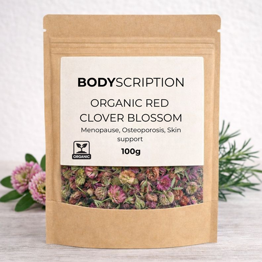 Organic Red Clover -Hormonal, menopause and skin support