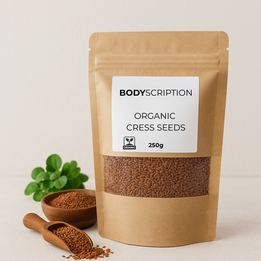 Organic Garden Cress Seeds 250g | Inflammation,  Hormonal Balance, Fertility, Libido, Digestion & Respiratory Health