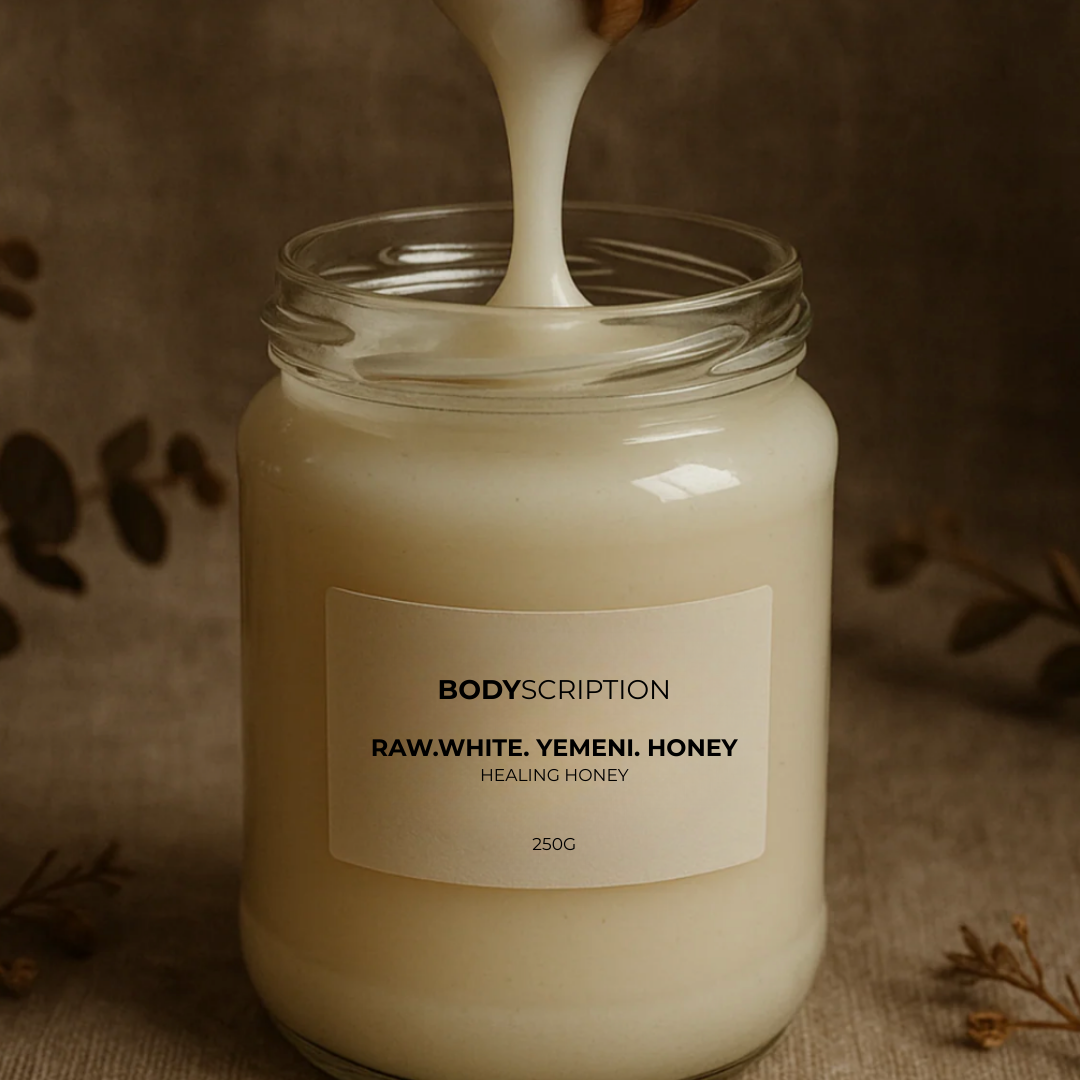 Pre order: White Honey – Prophetic Healing in a jar. Raw • Pure • Yemeni • Sunnah-backed