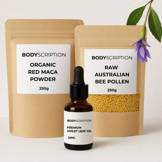 Hormonal Harmony Bundle Fertility. Menopause. Hormone Support. Bundle Red Maca + Bee Pollen