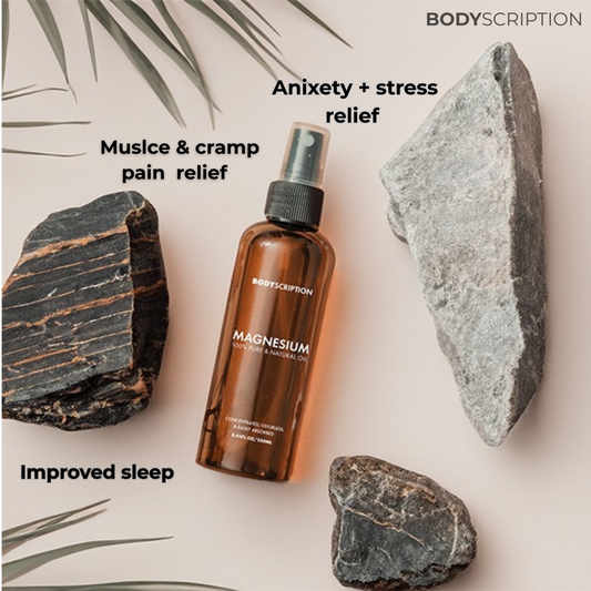 Magnesium Oil 30% Concentrate Bundle & save, Muscle pain relief + recovery, anxiety & sleep