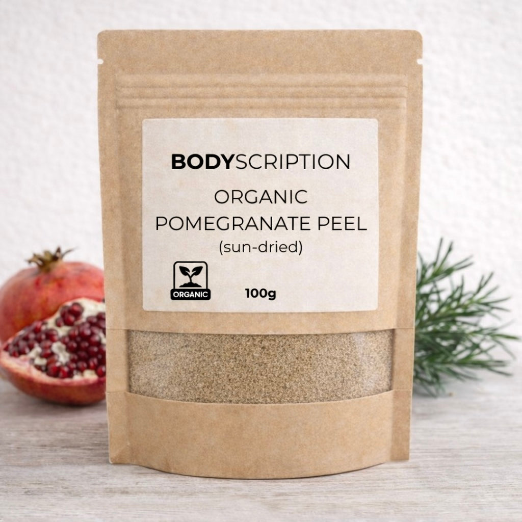 Organic Sun-Dried Pomegranate Peel Tea - 100g – BODY SCRIPTION