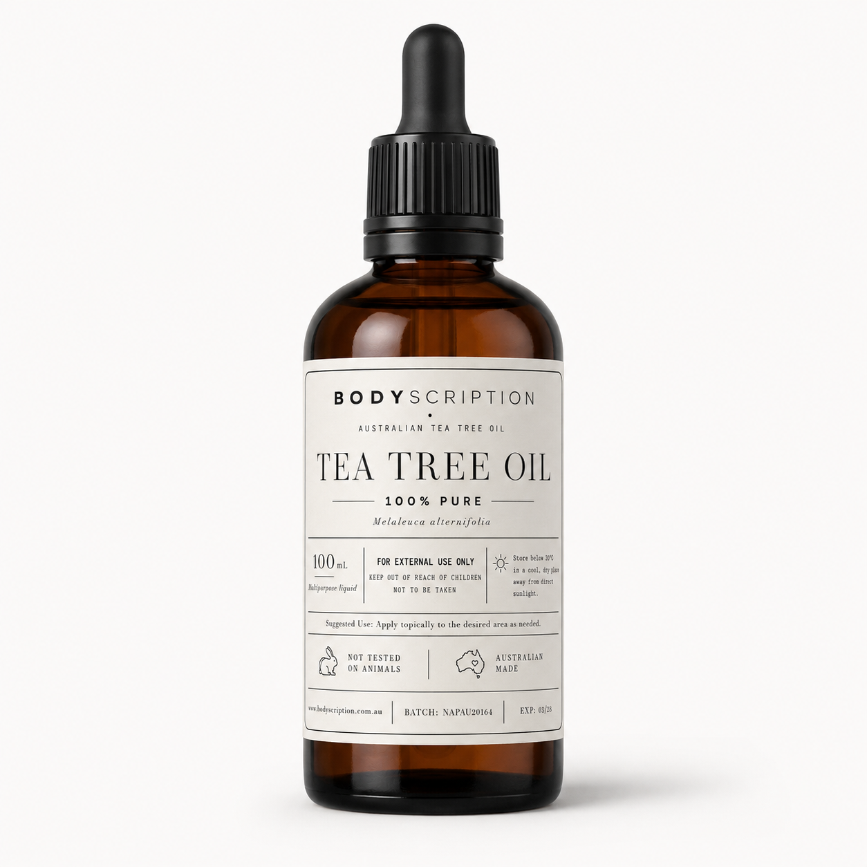 Pre order - Pure Australian Tea tree oil - 100ml