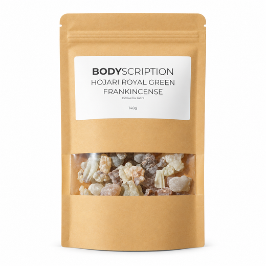 Pure Omani Royal Green Hojari Frankincense - Boswellia Sacra 140grams