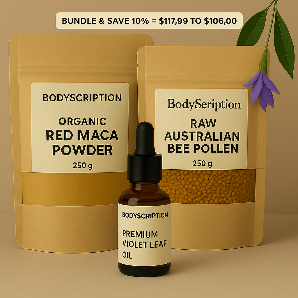 Hormonal Harmony Bundle Fertility. Menopause. Hormone Support. Bundle Red Maca + Pee Pollen