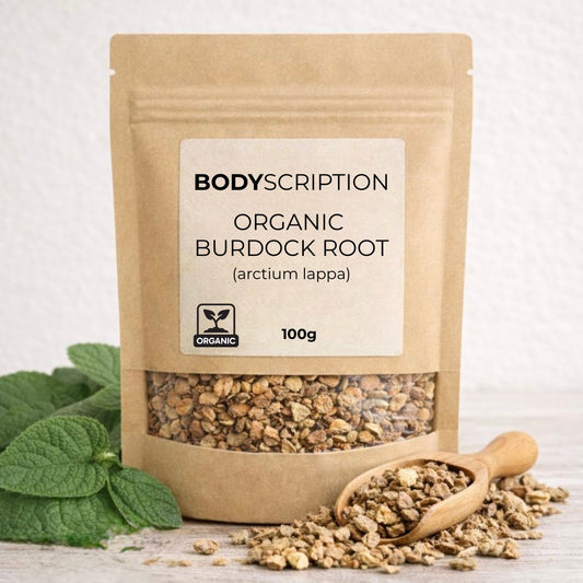 Organic Burdock root, blood purifier, eczema & psoriasis 100g