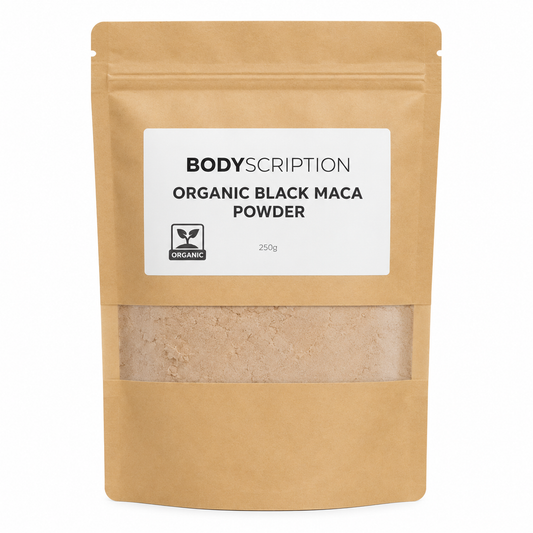 Organic Black Maca – Male Vitality, Strength & Performance Support, 250g
