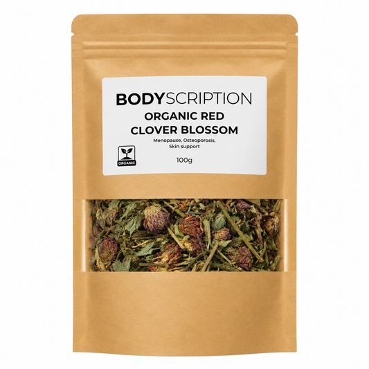 Organic Red Clover for hormonal, menopause and skin support