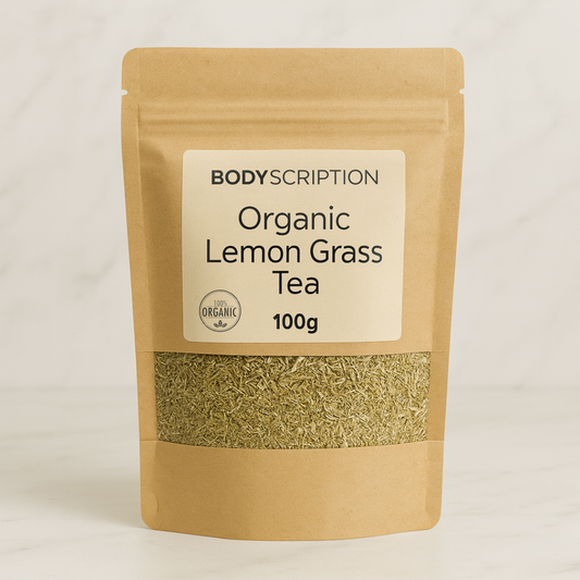 Organic Lemongrass tea – 100g | Natural Support for Urinary Flow, Bloating, and Liver Health,