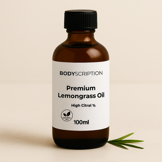 100% steam distilled  Pure Lemon Grass Oil, High Citral % 100ml