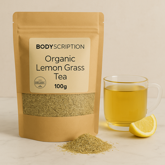 Organic Lemongrass tea – 100g | Natural Support for Urinary Flow, Bloating, and Liver Health,