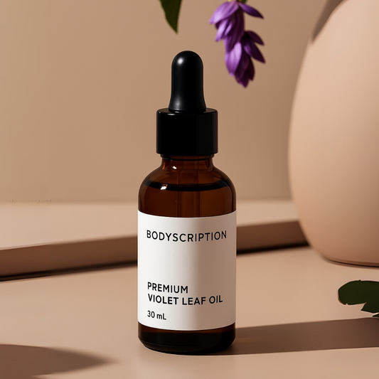 Violet Leaf Oil - Calm Your Mind, stop running thoughts, Ease Anxiety, Sleep Deeply with Nature’s Green Remedy